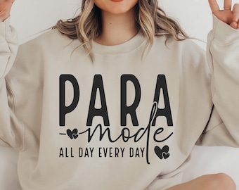 Para Mode All Day SVG, paraprofessioneel shirtontwerp (digitale download)