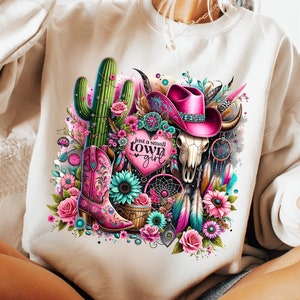 Just A Small Town Girl PNG, Country Girl PNG, Cowgirl Png, Western Png, Country Png, Small Town PNG, Farm Girl Png, Sublimation Designs