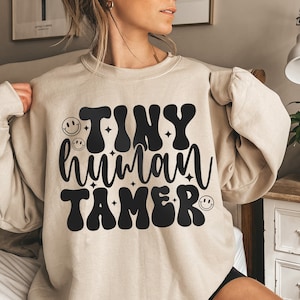 Liten mänsklig tamer SVG PNG, lärarsvg, tillbaka till skolan (digital nedladdning)