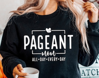 Pageant Mom SVG, Mama Shirt Design (Digital Download)