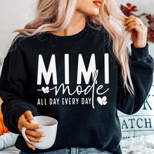 Mimi Mode SVG PNG, Mimi Svg, Mimi Gift, Mimi Shirt Svg, Best Mimi Svg, Mimi Life Svg, Mom Svg, Grandma Svg, Mimi Png, Silhouette, Cricut