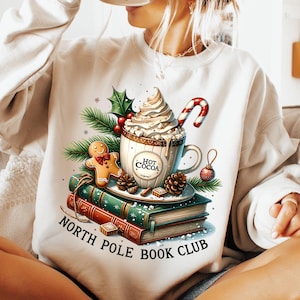 All Booked For Christmas PNG, Christmas Books Png, Book Lovers Png, Christmas Teacher Png, Librarian Gift Png, North Pole Readers Png