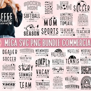 Mega SVG Bundle, Svg Files Bundle, Cricut Svg Bundle, Shirt Designs Svg, Svg Files For Cricut, Png Bundle, Svg Bundle, Silhouette, Cut Files