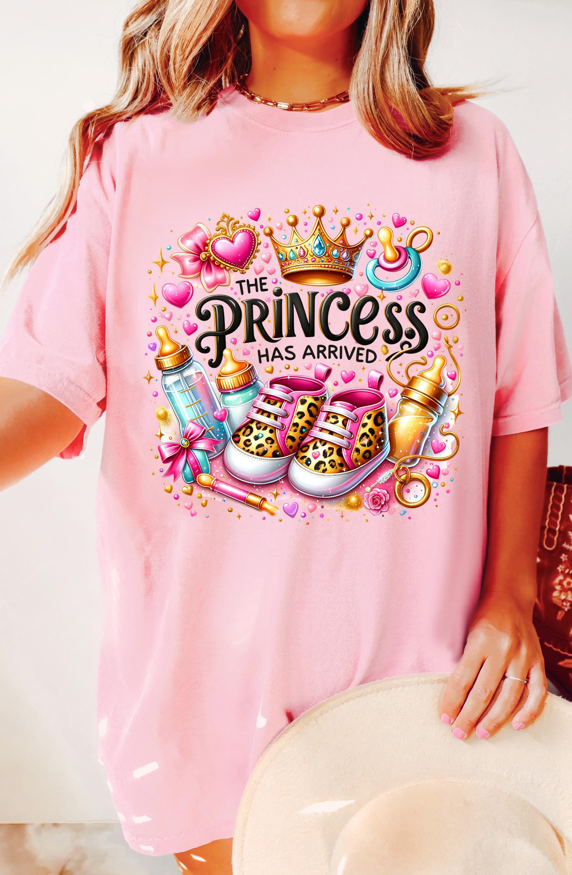 The Princess Has Arrived PNG, Baby Girl Sublimation (digital Download ...