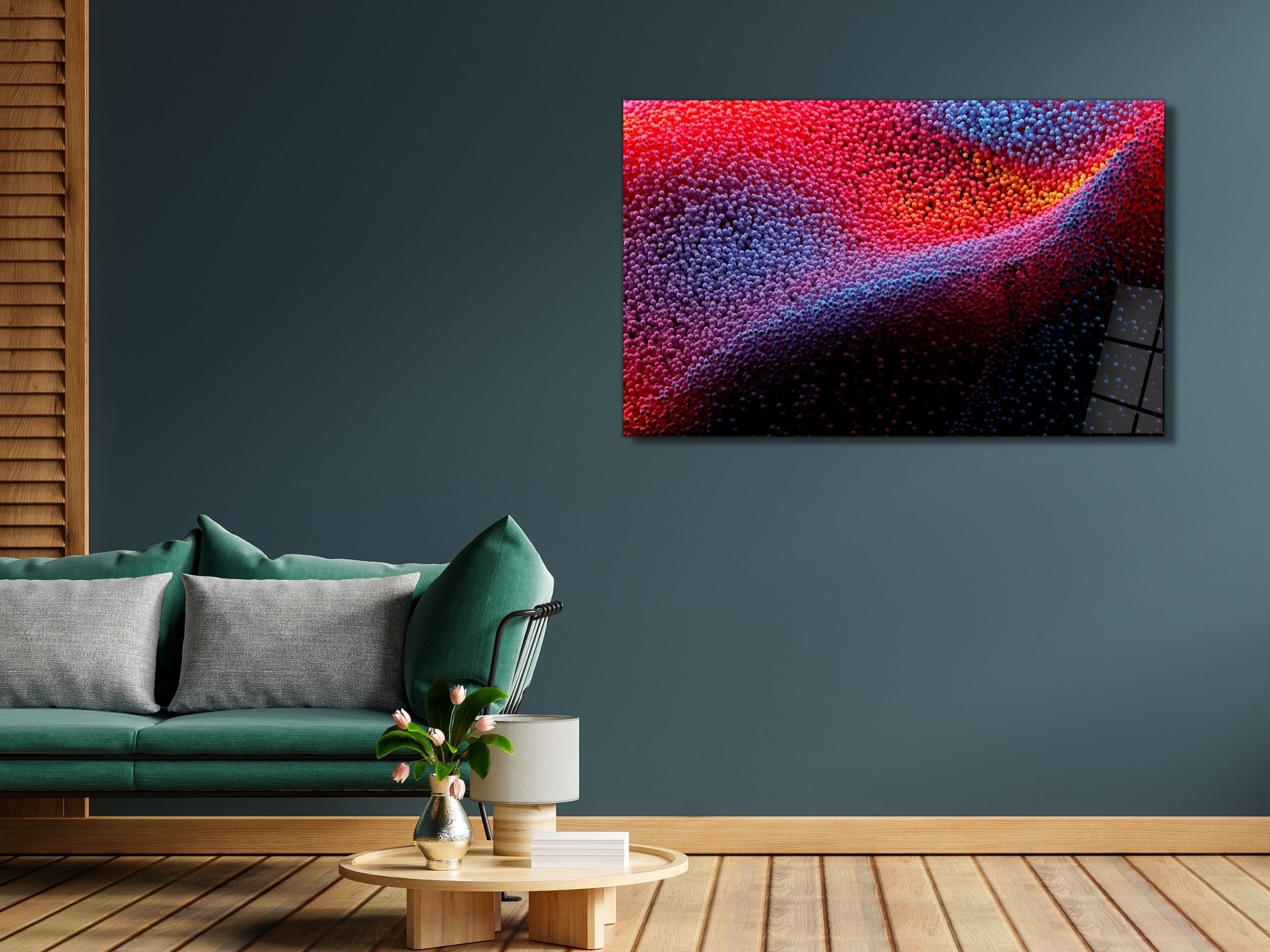Image showcasing 3d Tempered Glass Wall Art glass Wall Decor-glass Home Decor-glass ...