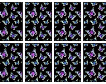 Butterfly-caterpillar, Matching Card Game, Learn Butterflies - Etsy