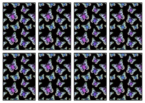 Butterfly-caterpillar, Matching Card Game, Learn Butterflies