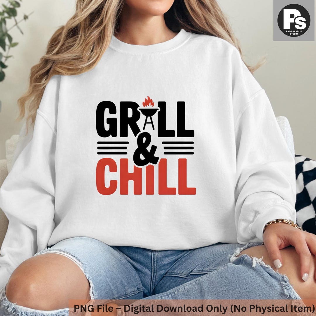 Hot Grill Summer Printed Kids Tee