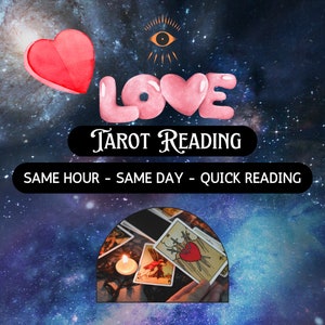 Detailed Love Tarot Reading Same Hour, Psychic Love Reading, Accurate Psychic Insights, Expert Love Predictions, Relationship Guidance