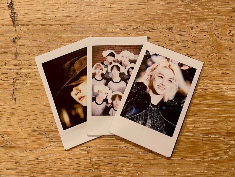 Personalizowane zdjęcia Instax | Instax Mini Druck | Zdjęcie w stylu vintage | Personalisiertes Geschenk für jeden Anlass zdjęcie 4