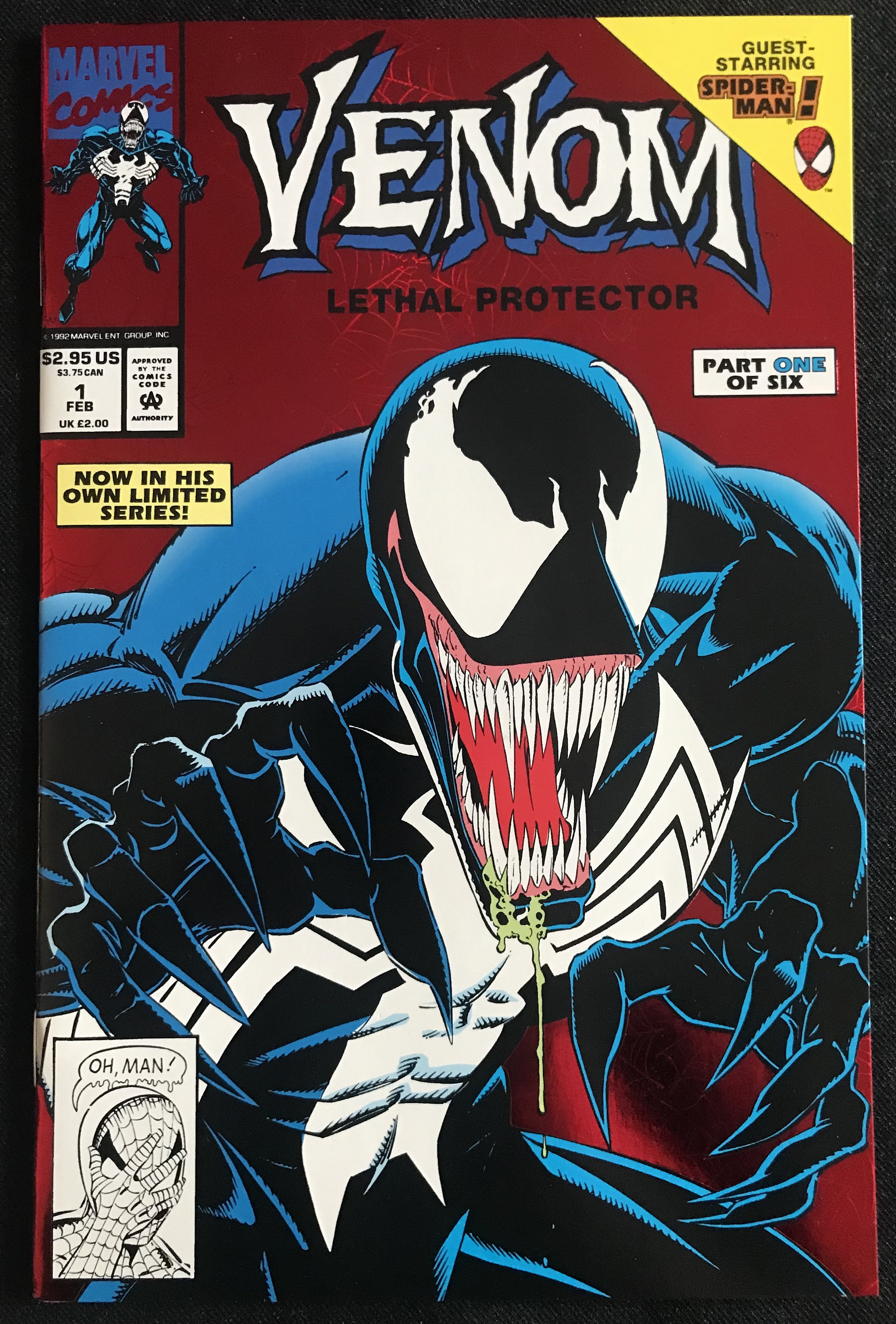 リーサルVENOM VENOM #32 MIKE MAYHEW LETHAL PROTECTOR #1 HOMAGE RED GOLD BLACK