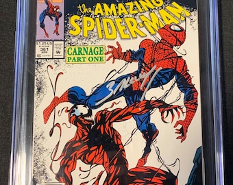 Amazing Spider-Man #361-363 – First Carnage Appearance, Mark Bagley Signature Series