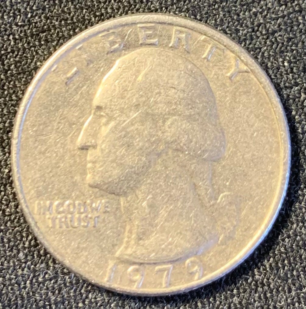 アメリカ 25セント 1979 1979 年米国 25 セント硬貨 (ミントマークなし) - 良好な状態 - Etsy 日本