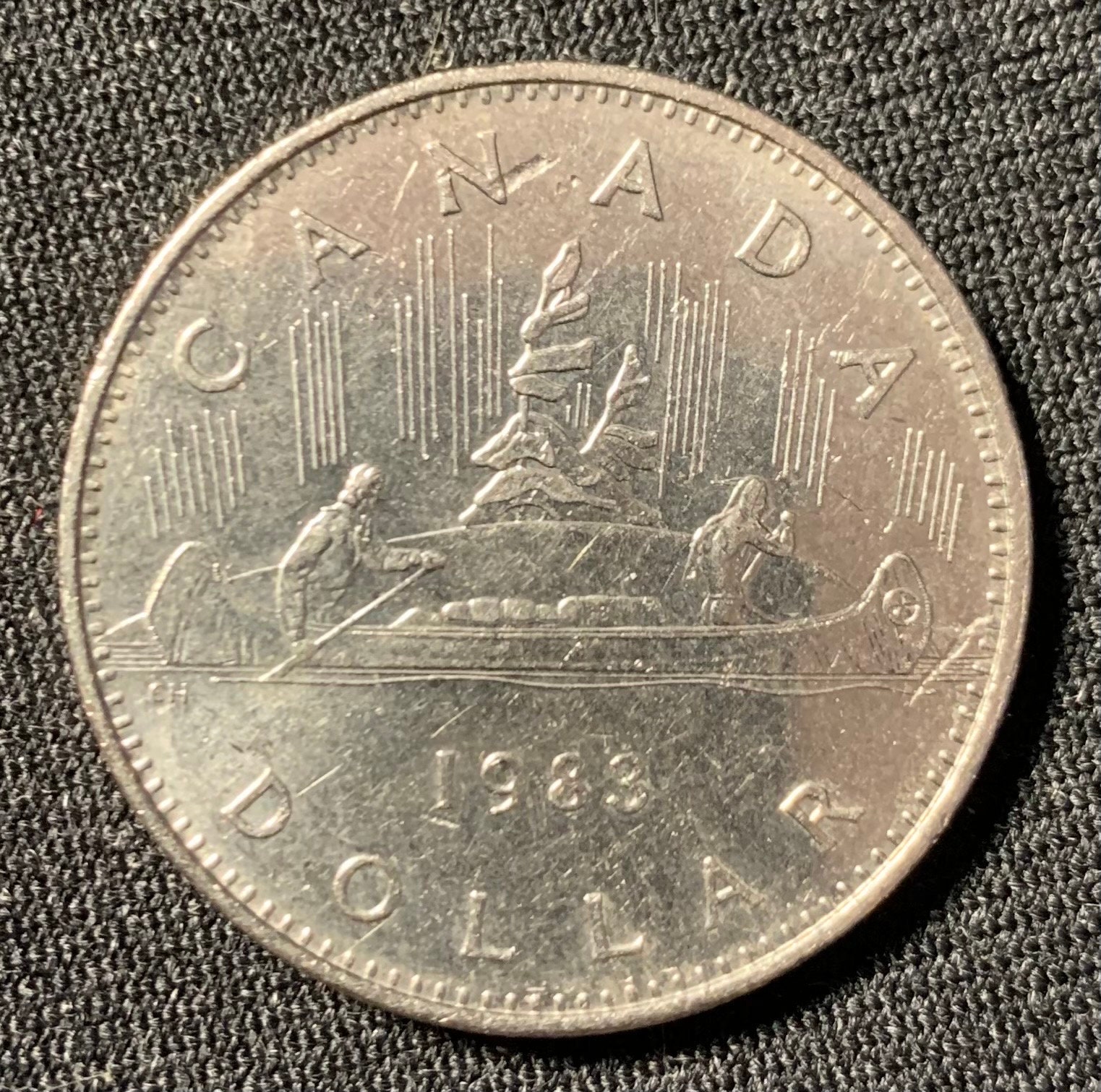 1983 Canadian Silver Dollar - Etsy