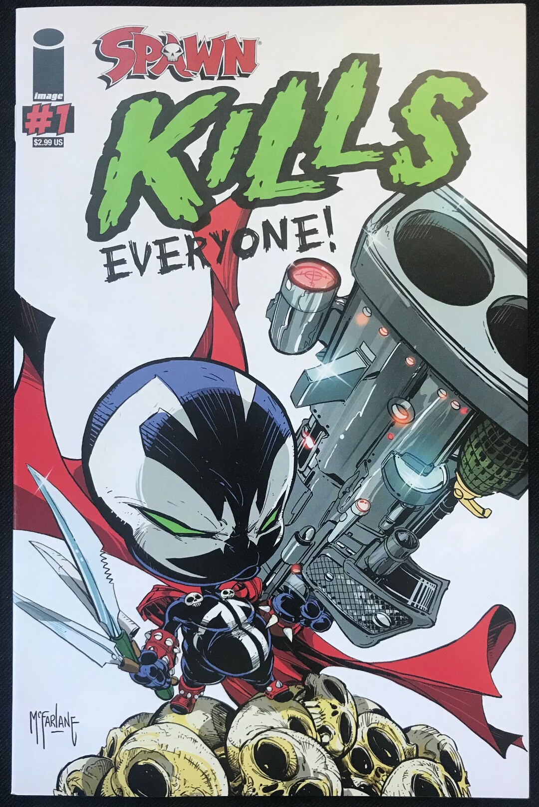Spawn Kills Everyone #1 Comic Book (2016) Todd Mcfarlane Cover, 1st ...