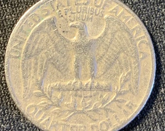 1967 年米国 25 セント硬貨 (ミントマークなし) - 良好な状態 - Etsy 日本