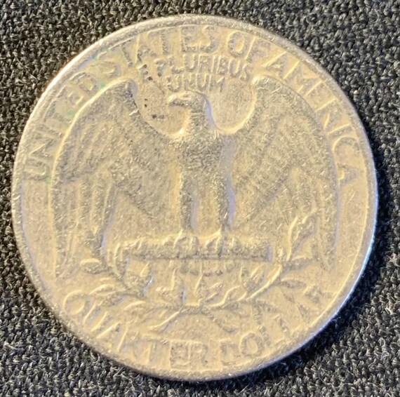 1967 年米国 25 セント硬貨 (ミントマークなし) - 良好な状態 - Etsy 日本
