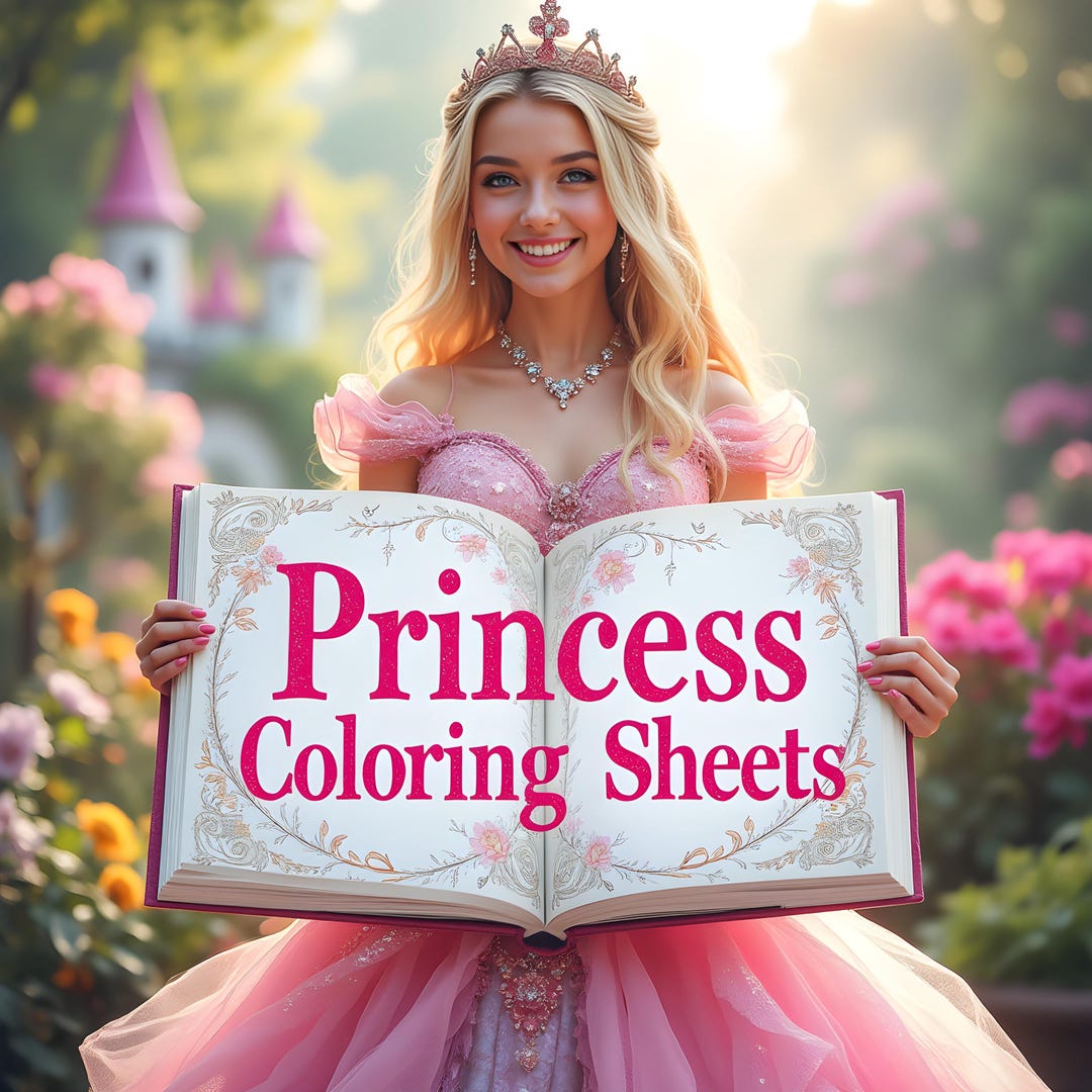 Princess Coloring Sheets,princess Coloring Pages,princess Coloring Book ...
