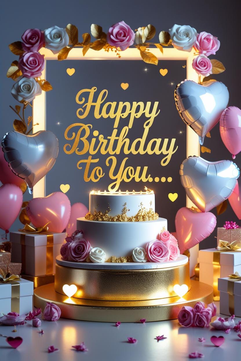 Happy Birthday Greeting Card Video With Music | Animated Birthday