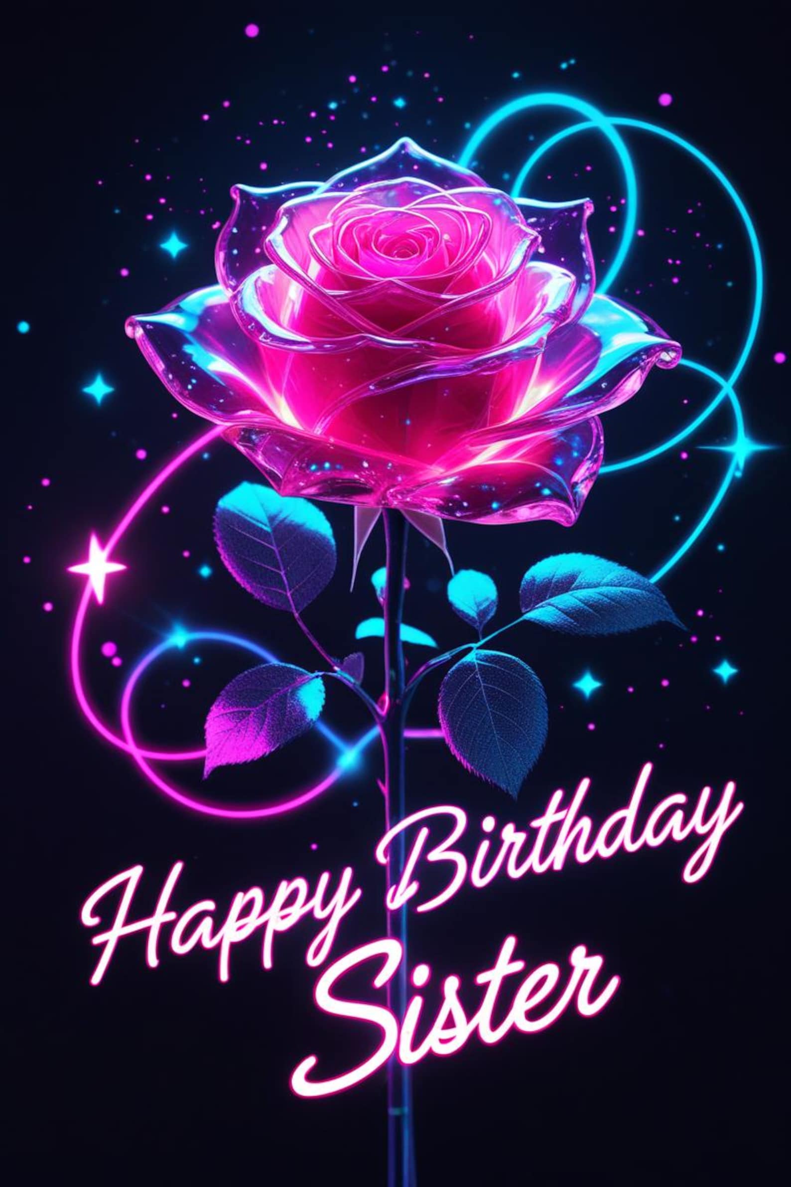 Happy Birthday Sister Video | Digital Greeting, Social Media Message