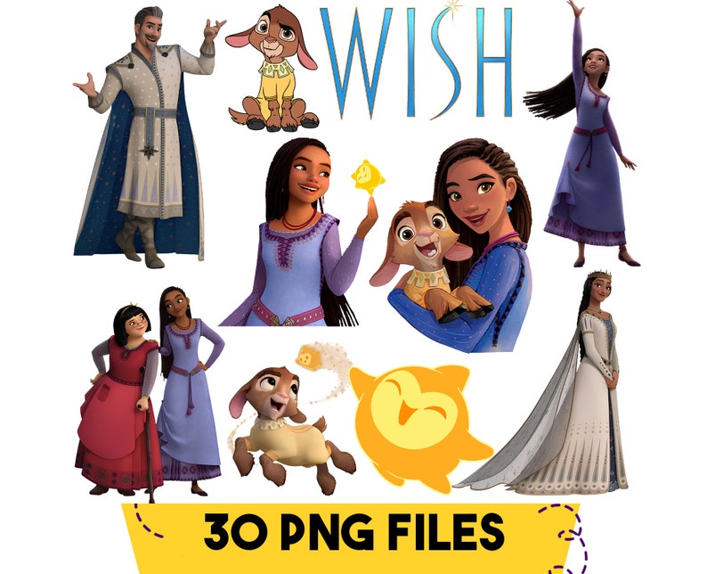 Wish PNG, Instant Download Wish Clipart, Digital File Only image 1