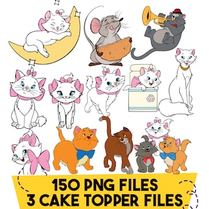 Instant Download Aristocats Png, Aristocats Marie, Aristocats Clipart, Digital File Only