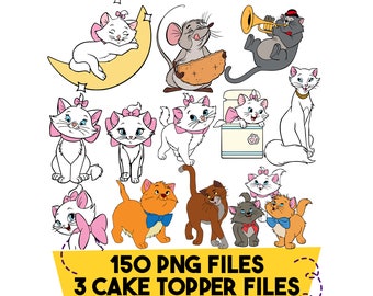 Instant Download Aristocats Png, Aristocats Marie, Aristocats Clipart, Digital File Only