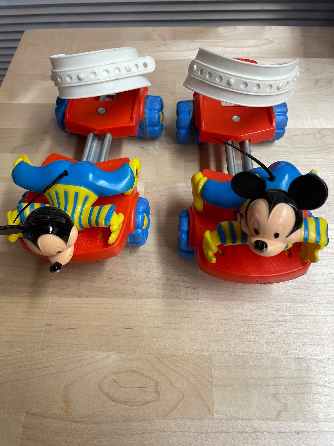 Vintage 1980s Disney Mickey Mouse Roller Skates. Etsy