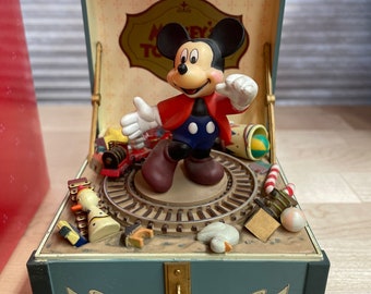 Caja de música Schmid Disney Mickey's Toy Chest (caja original)