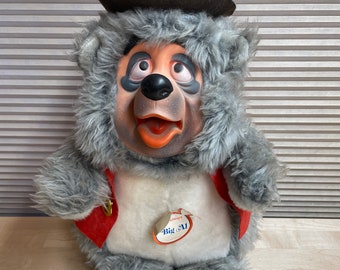 Vintage Disney Country Bär Jamboree Big AL 18 ”Plüsch 1970er Jahre