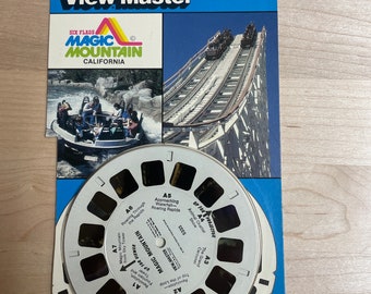 Vintage 1983 VIEW-MASTER Six Flaggs Magic Mountain California 3 Disk Set 5333