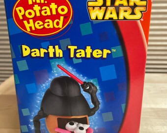 Vintage Playschool 2004 Mr. Potato Head STAR WARS Darth Tater