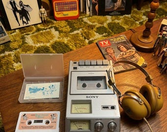 Cassette de Walt Disney Mickey's Rock Around the Mouse de 1987, edición vintage, extremadamente rara.