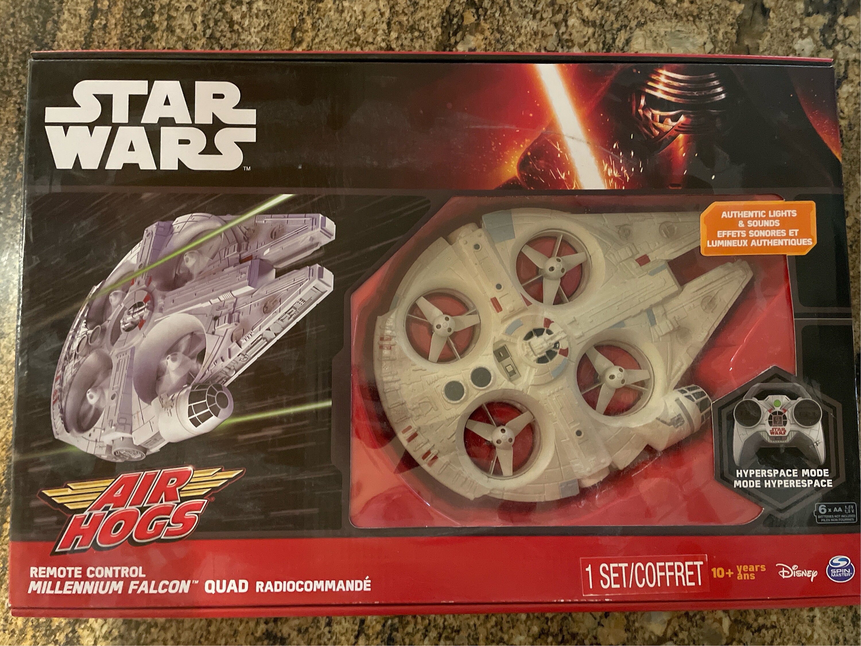 air hogs star wars millennium falcon