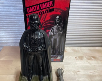 Vintage 1980's STAR WARS ATC Darth Vader Speakerphone With