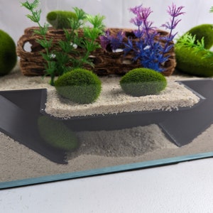 Aquarium and Terrarium Tunnel for Betta, Plecos, Shrimps, Guppies, Axolotl and more | LARGE Version Available Now!