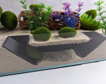 Aquarium and Terrarium Tunnel for Betta, Plecos, Shrimps, Guppies, Axolotl and more | LARGE Version Available Now!