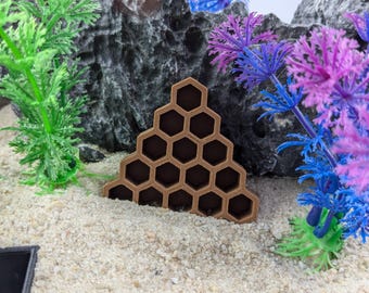 Condominios de camarones: Escondite de camarones / Cueva de camarones / Túnel de cría de camarones / Escondite de camarones / Hexagonal