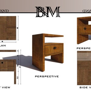 Bedside Table, Nightstand