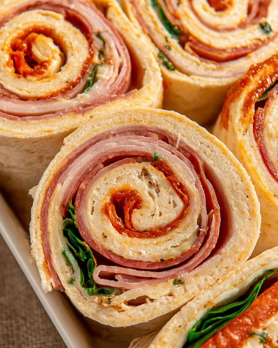 Italian Pinwheels Party Pinwheel Recipes BEST RECIPE For Italian