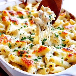 Chicken Ziti Alfredo Recipe: Creamy Italian Comfort Food (Instant Download)