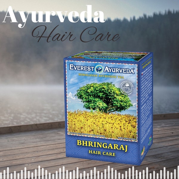 Herrscher der Haare, Ayurvedischer Kräuter Tee für starke Haare, Ayurveda Tee aus Himalaya, Haarpflege, Tee, Ayurvedic Medicine, Haarausfall