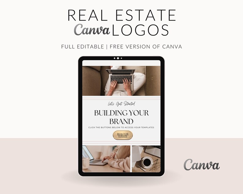 Real Estate Logos, Realtor Logos, Estate Agency Logos, Real Estate Branding, Realtor Business, Edit in Canva