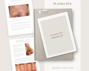 Manual de capacitación sobre Plasma Pen: Guía para fibroblastos (Plantilla editable de Canva)