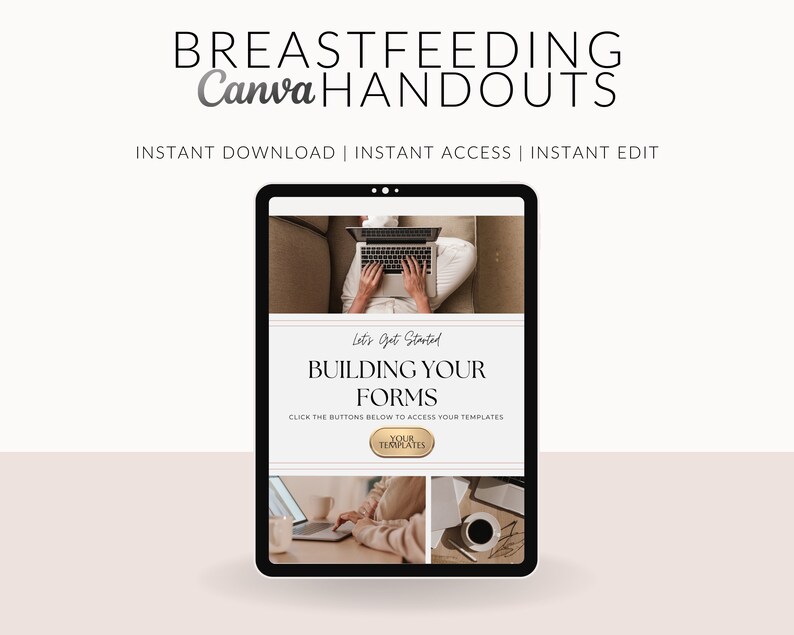 Breastfeeding Handouts, Doula Templates, Doula Handouts, Birthworker Business, Edit in Canva