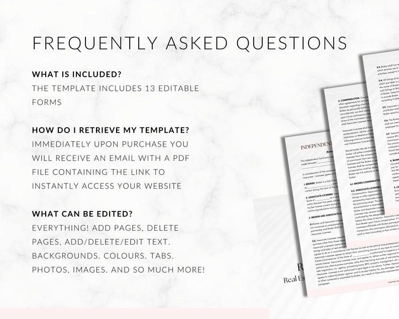 Real Estate Team Commission Split Agreement: Realtor Contract Template ...