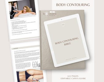 Body Contouring Masterclass Training Manual: Editable Training Guide (Canva)