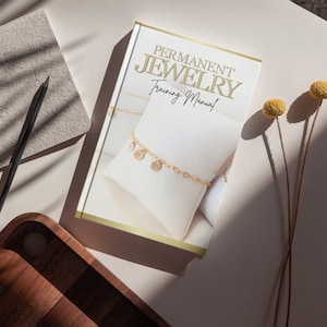 Permanent Jewelry Training Manual for Trainers, Training Course, Mentor Resource, Comprehensive Guide, 112 Pages, Edit in Canva