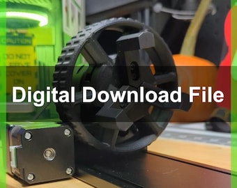 Juego de ruedas EZ-Twist para xTool RA2 Pro / Descargar STL