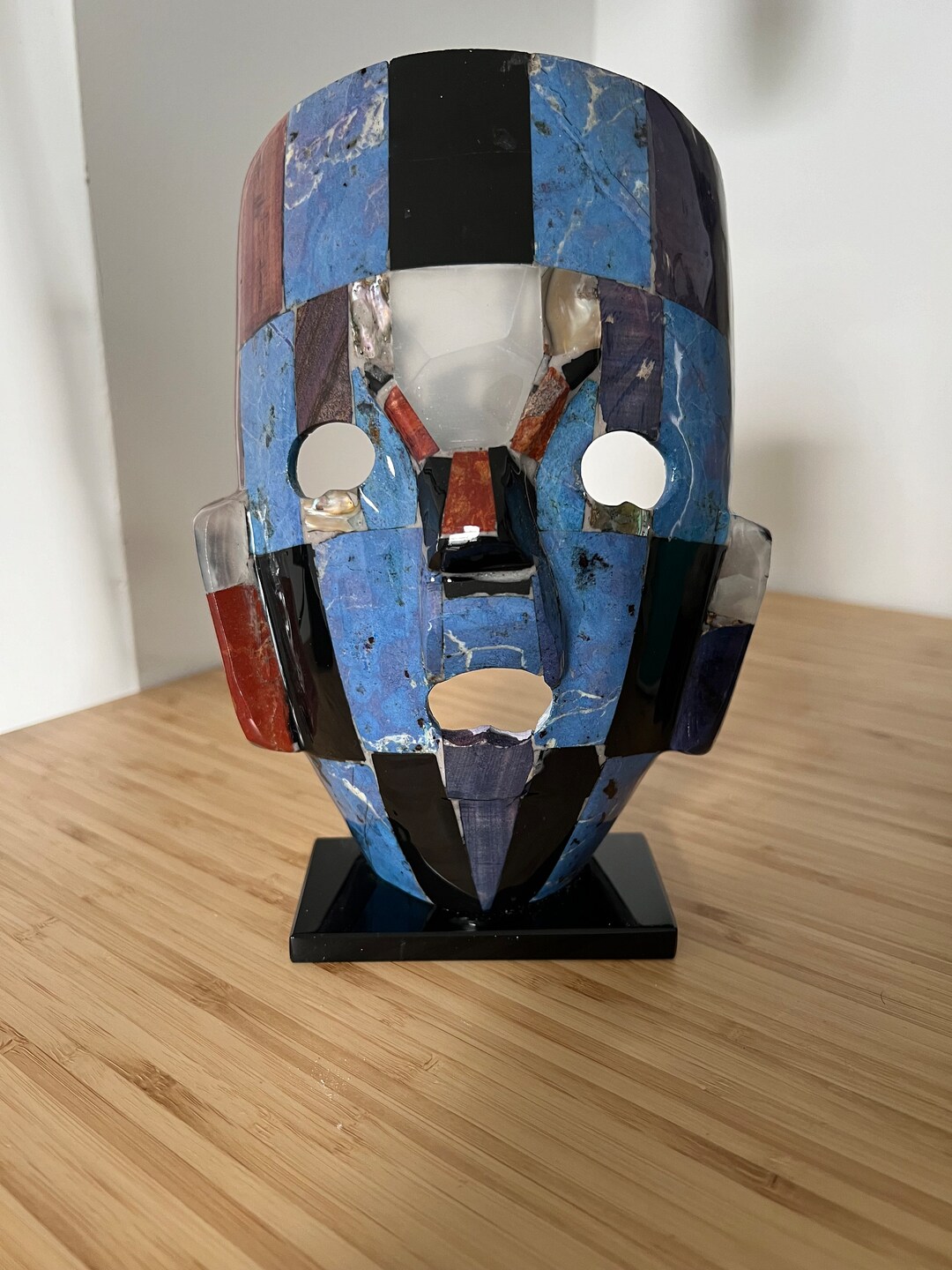 Aztec Mask Teotihuacan Funerary Mask Mosaic Mask Aztec and - Etsy